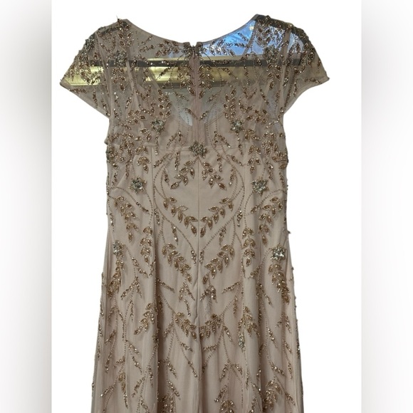 Adrianna Papell Embellished Godet Gown - Picture 9 of 10